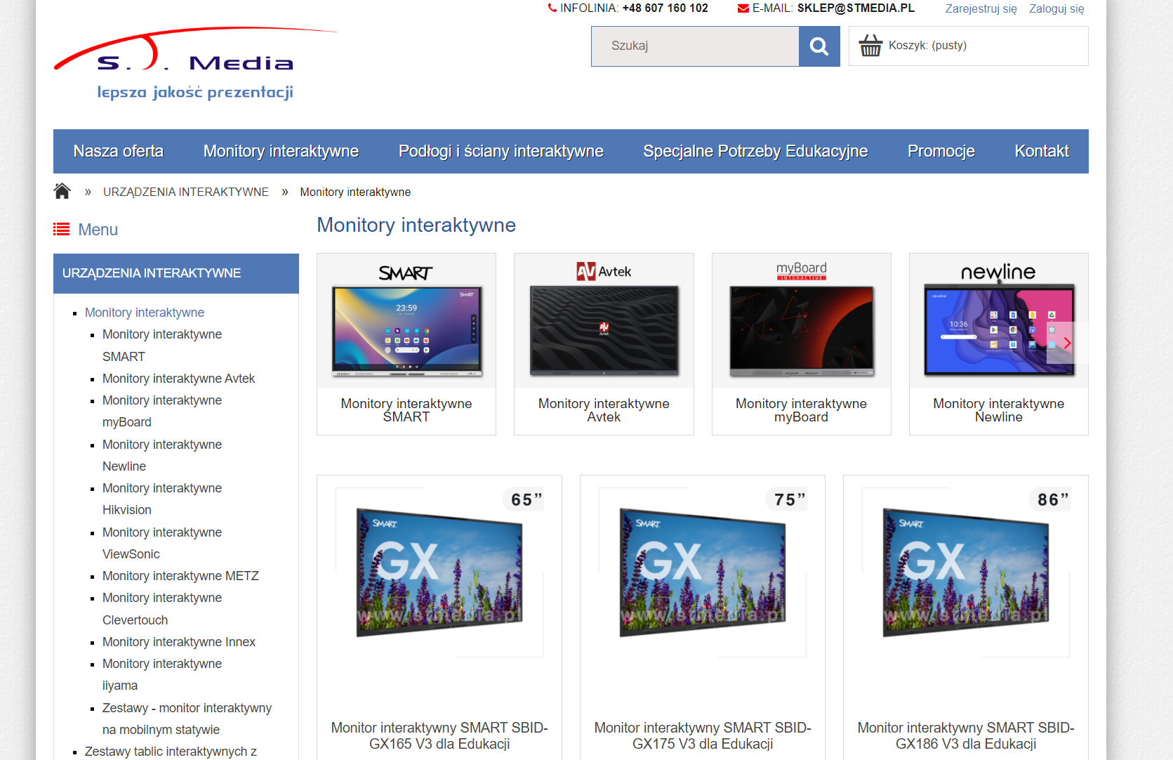 Jak wybrać monitor interaktywny do sali konferencyjnej lub klasy? Najważniejsze parametry i funkcje