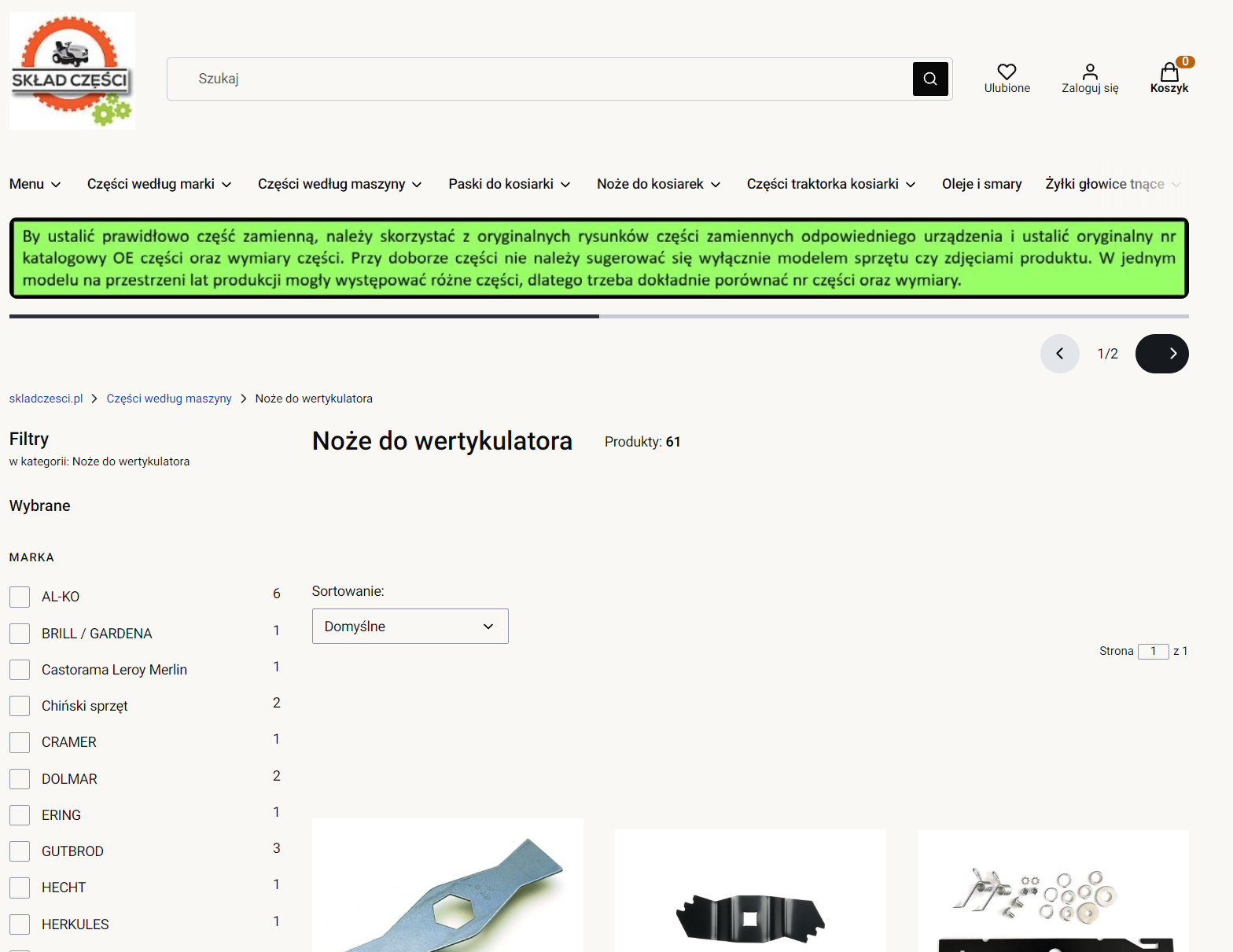 Noże do wertykulatora - jakie wybrać i czym różnią się noże sprężynowe od noży tnących?