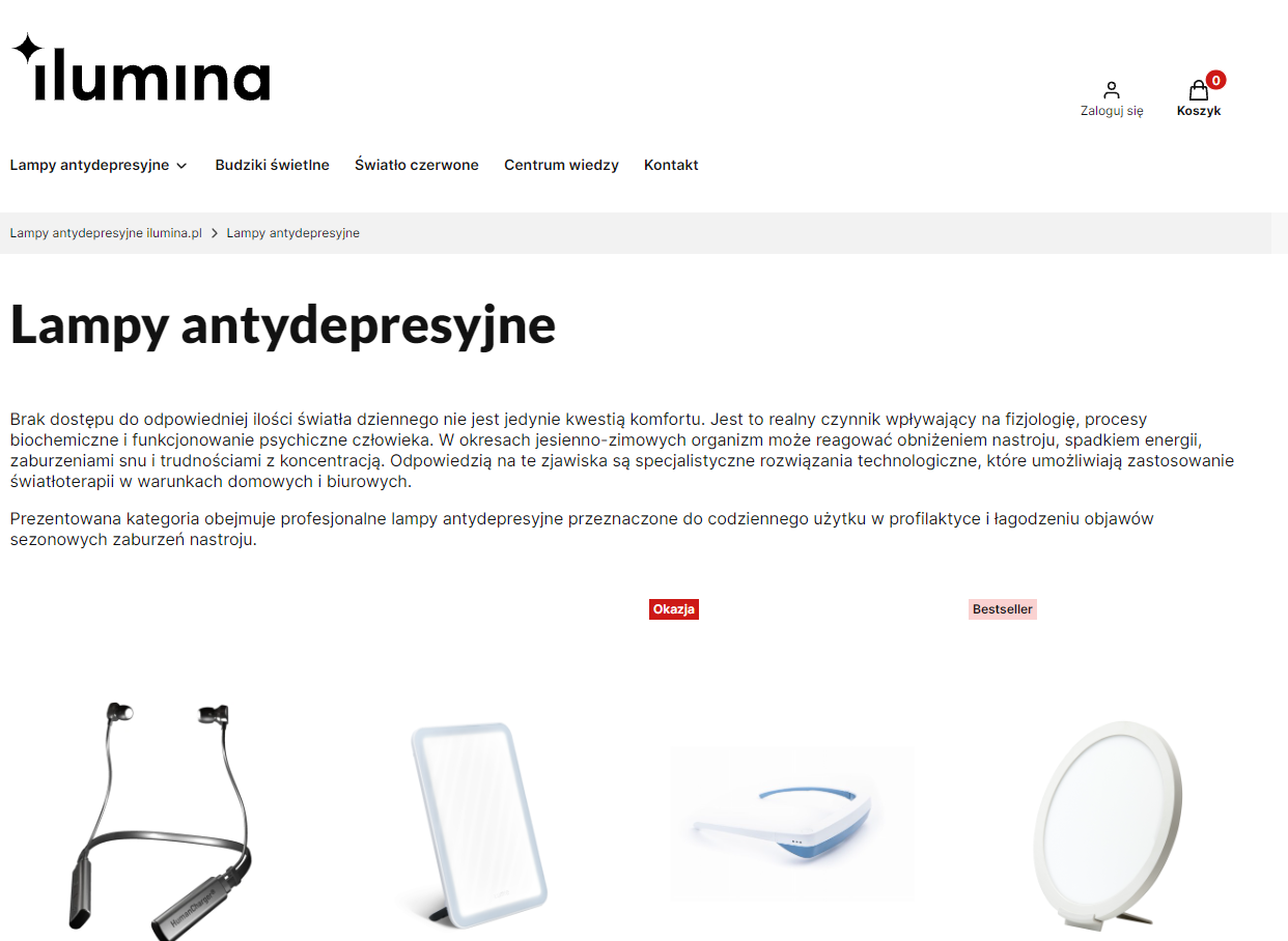 Lampy antydepresyjne a sen - czy mogą poprawić jakość snu i porannego wstawania?