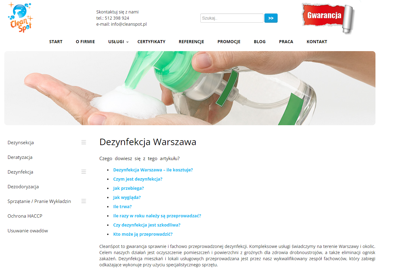 Ozonowanie, zamgławianie, oprysk - która metoda dezynfekcji sprawdza się najlepiej?