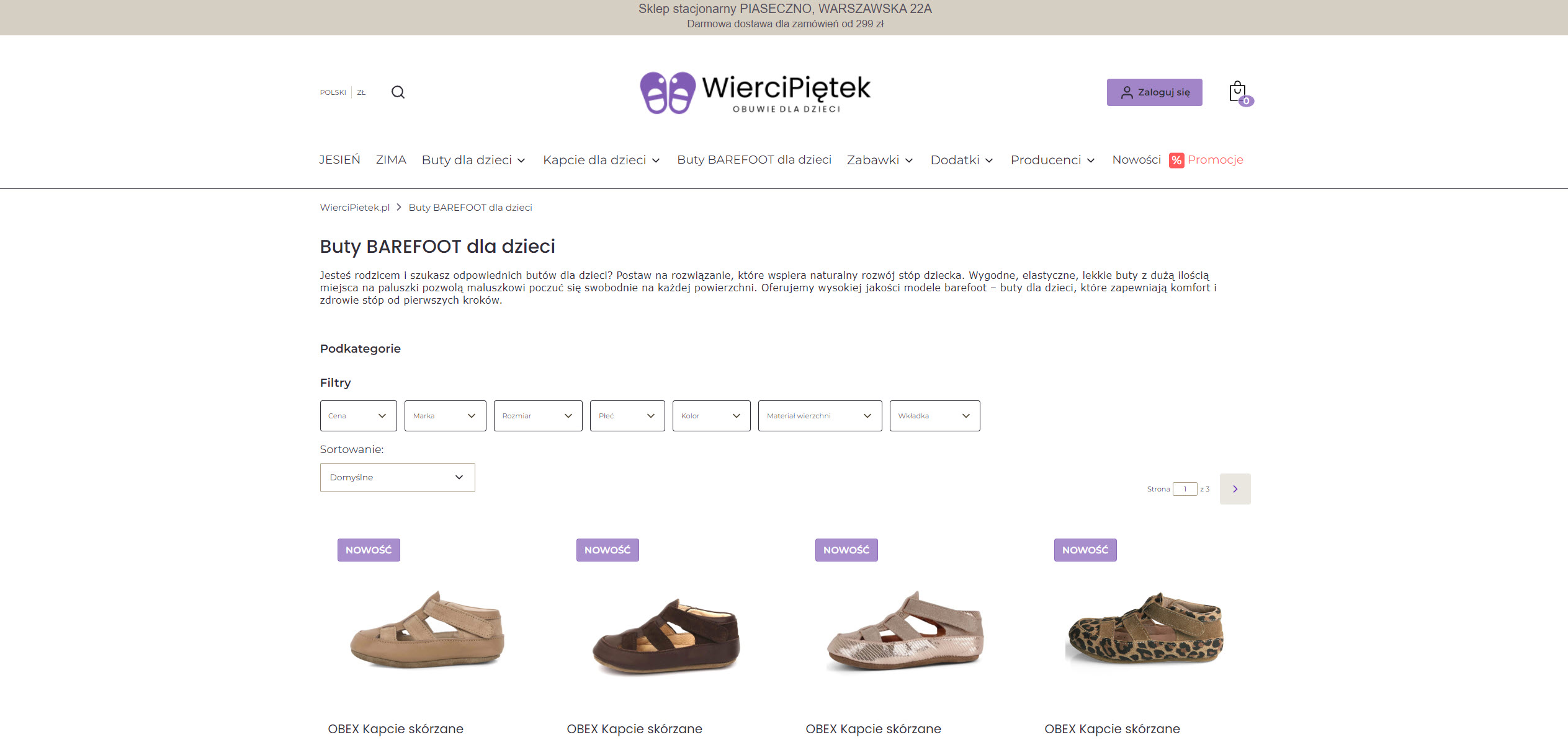 Barefoot dziecięce a tradycyjne - co wybrać i jaka jest różnica?